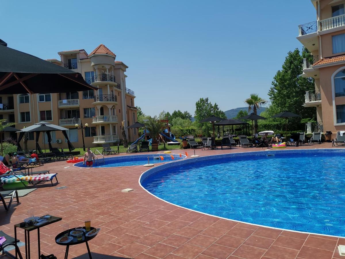 Hacienda Beach Apartment Mit Meerblick Sozopol Exteriör bild